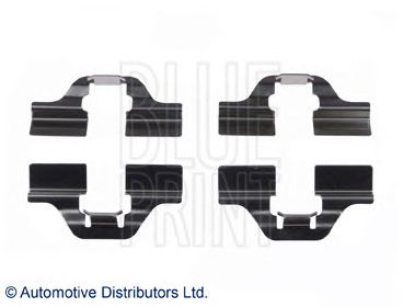 BLUE PRINT adv1848601 -  Комплектующие, колодки дискового тормоза
